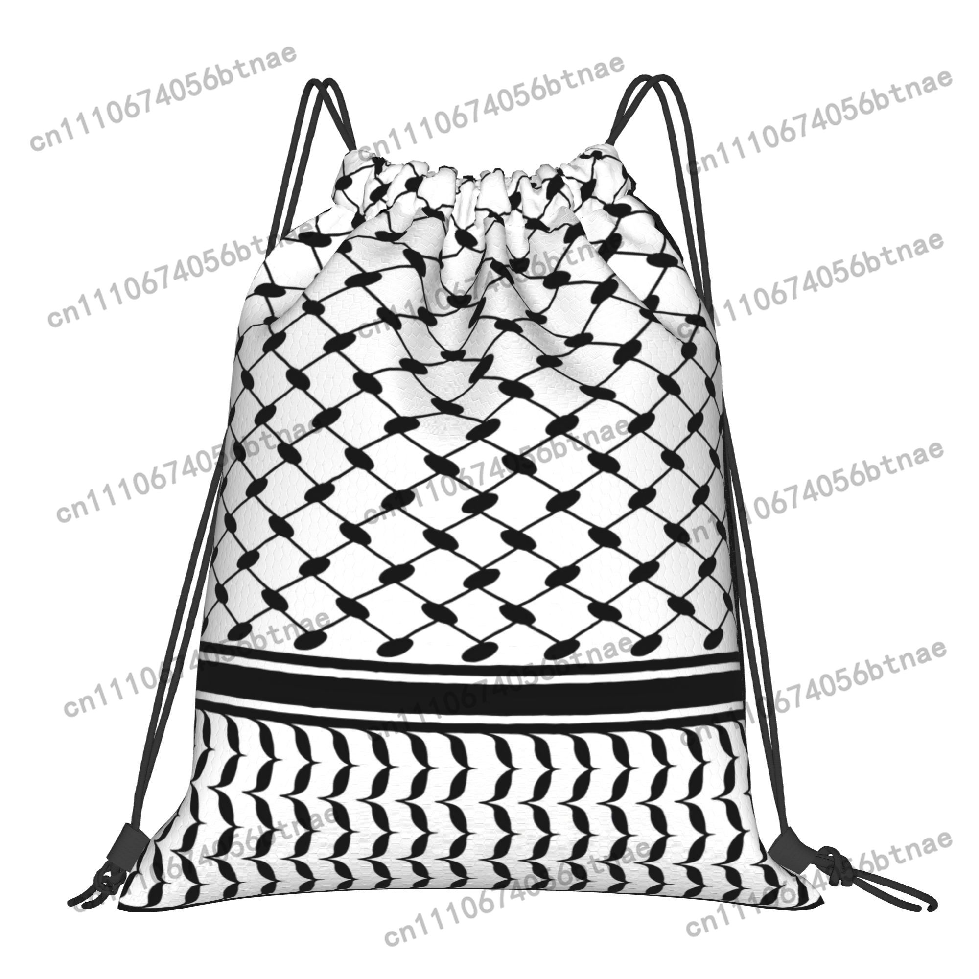 Kufiya Middle Eatern Pattern D - Drawstring Gym Bag ulasan dan harga