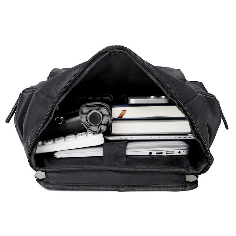 New Vintage Men's Leather Back - Leather Backpack Vintage ulasan dan harga