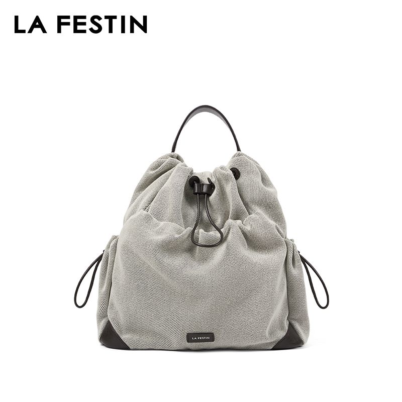 LA FESTIN Original Brand Backp - Canvas Backpack Casual ulasan dan harga
