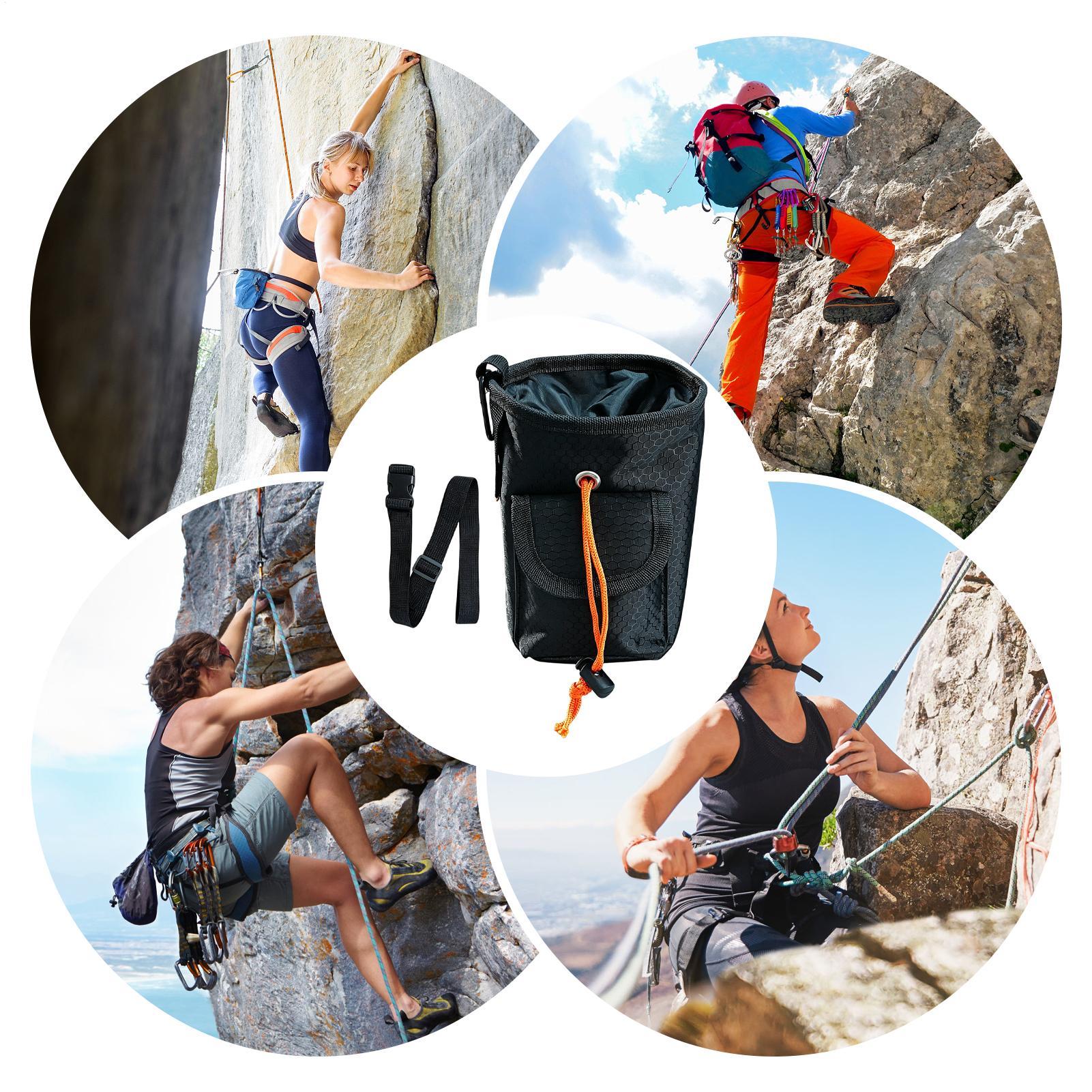 Disc Golf Chalk Bag Adjustable - Drawstring Gym Bag ulasan dan harga
