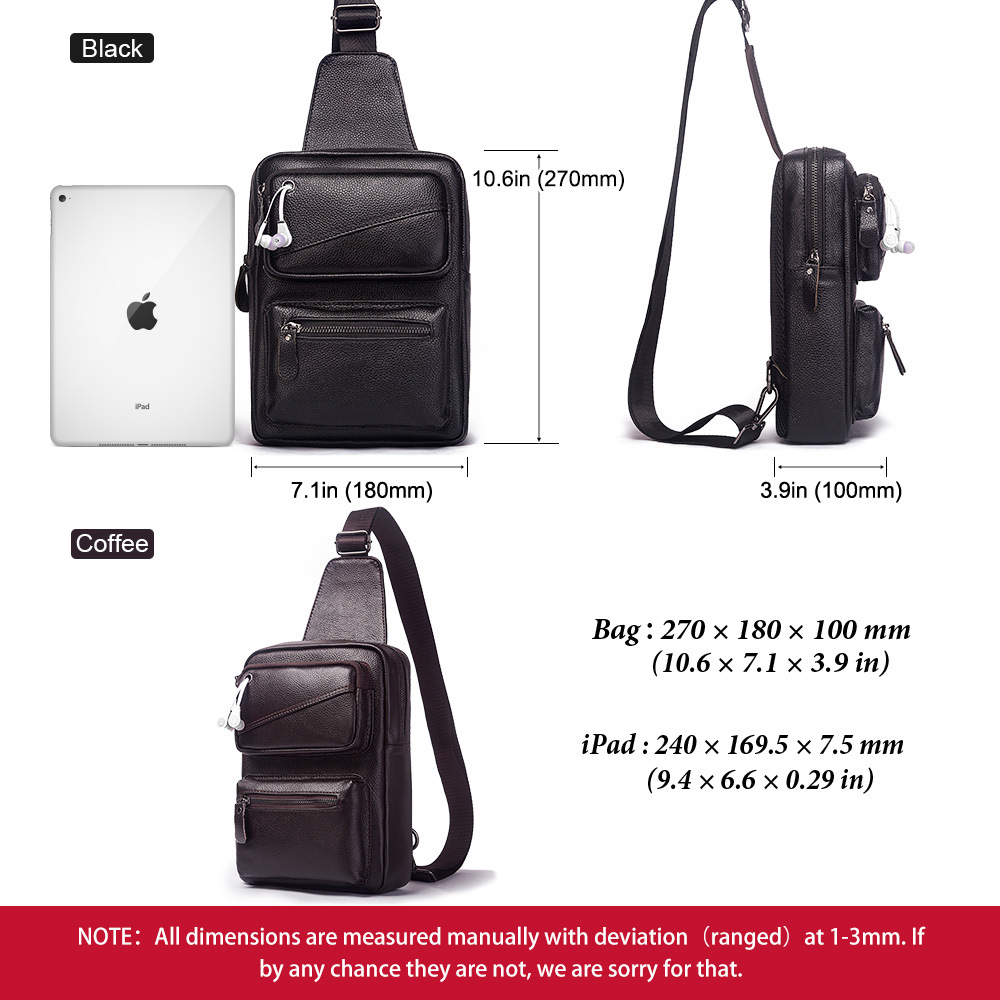Fashion Multifunction Chest Ba - Leather Backpack Vintage ulasan dan harga