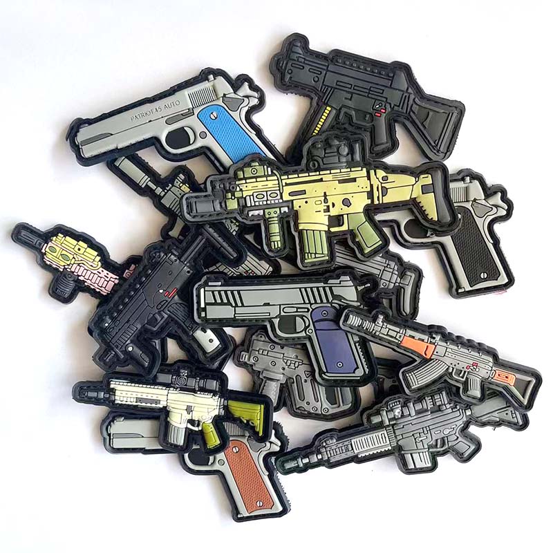 3D PVC Rubber Morale Patches M - Urban Backpack Tactical ulasan dan harga