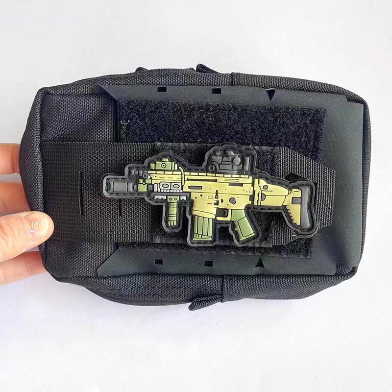 3D PVC Rubber Morale Patches M - Urban Backpack Tactical ulasan dan harga